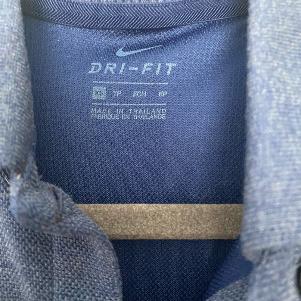 Nike dri fit blue polo golf or tennis dress Sz XS - Picture 4 of 5